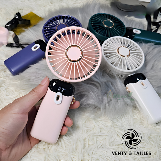 VENTY 3 TAILLES / Mini ventilateur portable